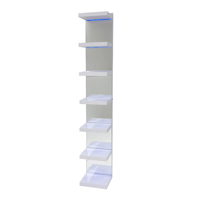 Natalie Shelves with RGB lighting