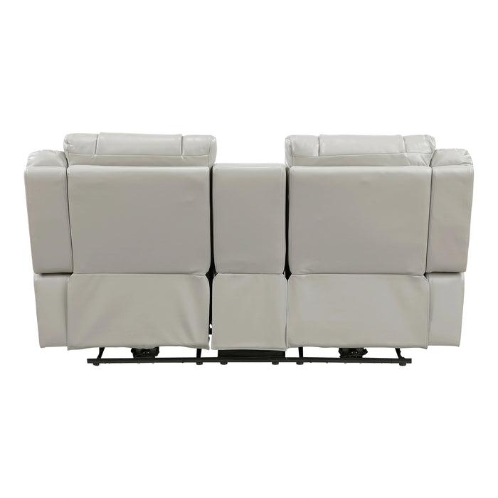 Huron Power Double Reclining Love Seat With Center Console