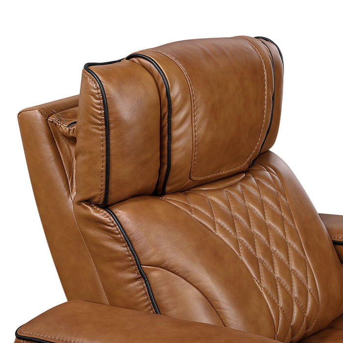 Apex Power Double Reclining Love Seat With Center Console