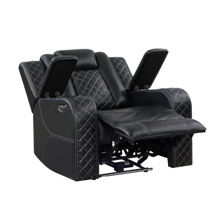 Radiant Pw Recln Chair W/ Pw Headrest