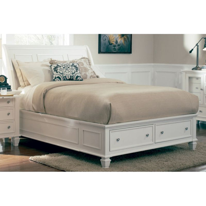 SANDY BEACH CALIFORNIA KING BED FRAME -CLOSEOUT