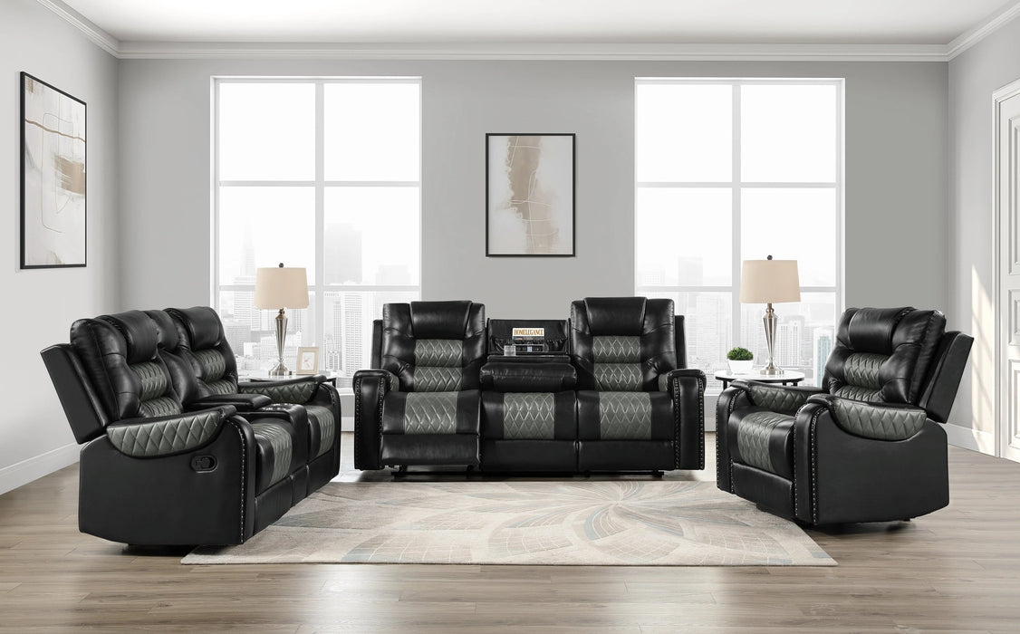 Hart Reclining Sofa W/Drop Down Tbl